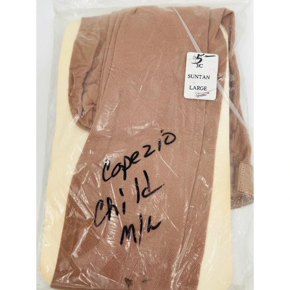 Vintage Children's Capezio Tights Medium/Large Tan